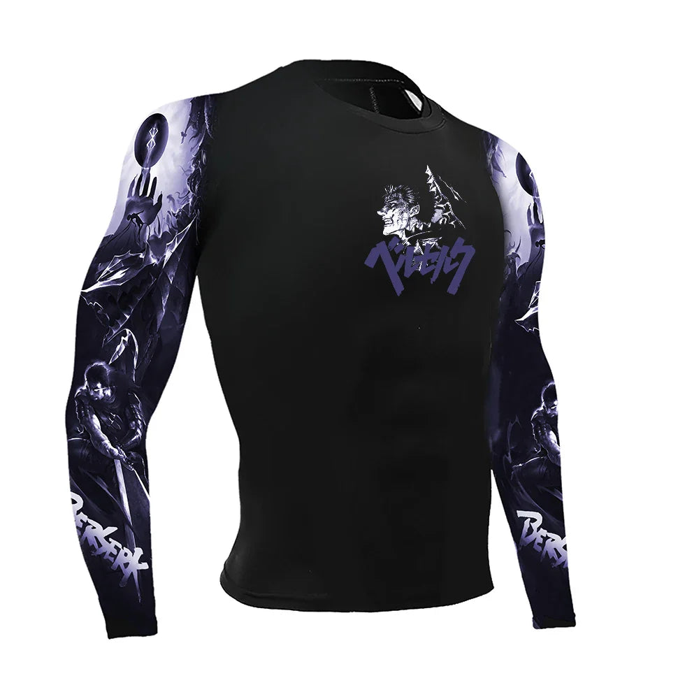 Compression Shirt with Sleeves – Battle Armor, Berserk - Eden of Clothes