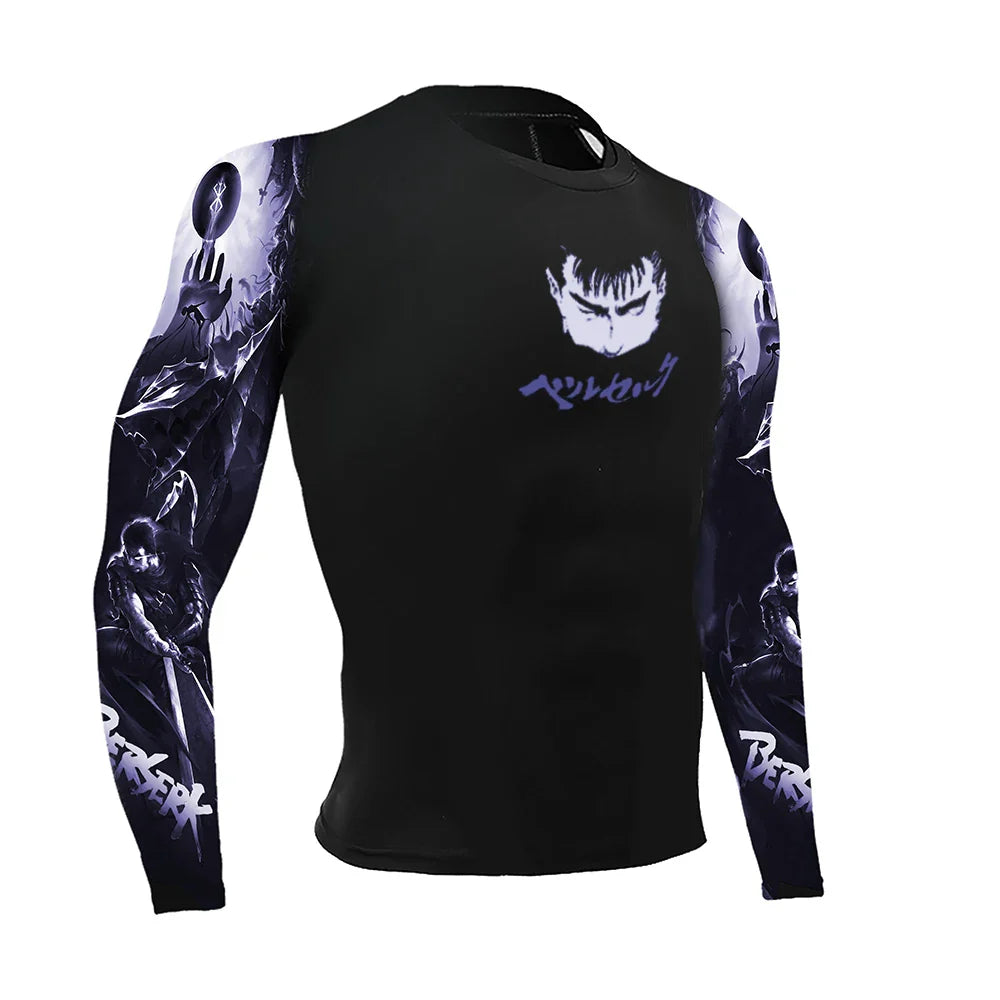 Compression Shirt with Sleeves – Battle Armor, Berserk - Eden of Clothes