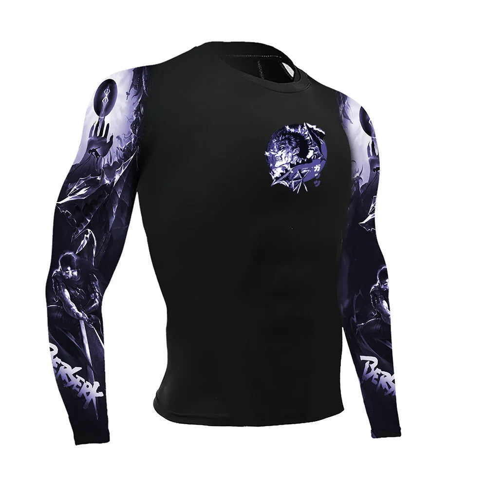 Compression Shirt with Sleeves – Battle Armor, Berserk - Eden of Clothes