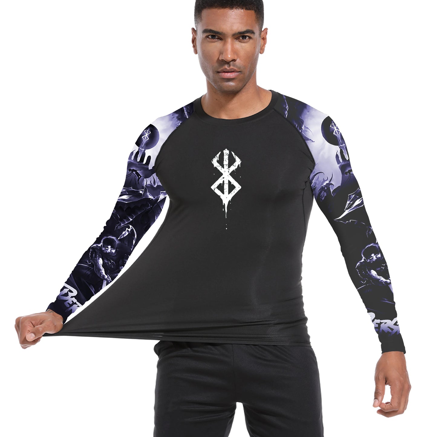 Compression Shirt with Sleeves – Battle Armor, Berserk - Eden of Clothes