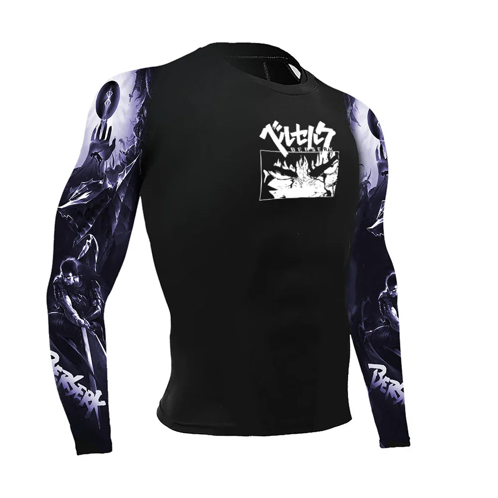 Compression Shirt with Sleeves – Battle Armor, Berserk - Eden of Clothes