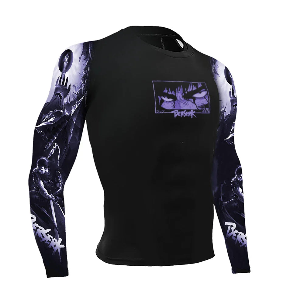 Compression Shirt with Sleeves – Battle Armor, Berserk - Eden of Clothes