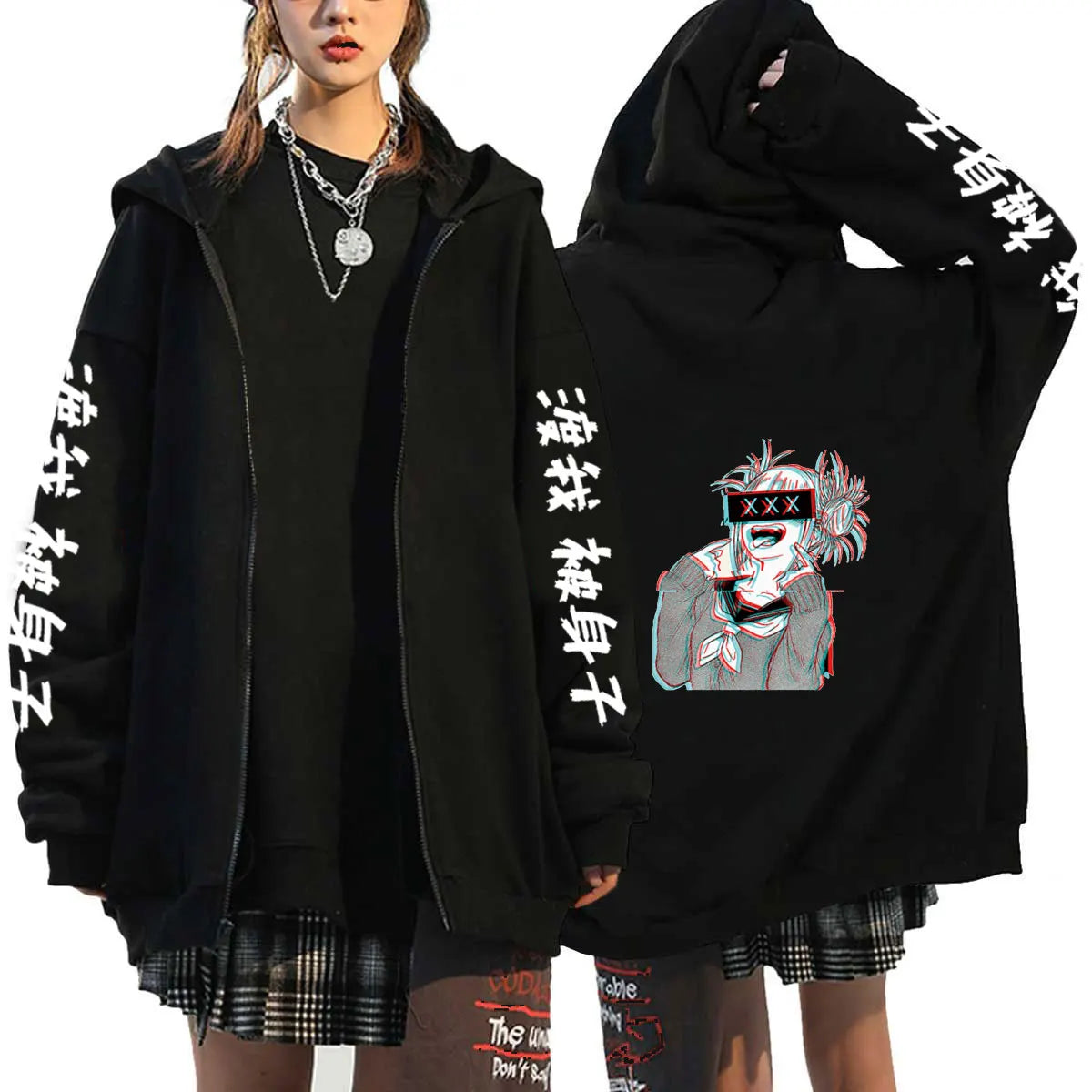 Himiko Toga Zipper Jacket – Villainous Style, My Hero Academia - Eden of Clothes