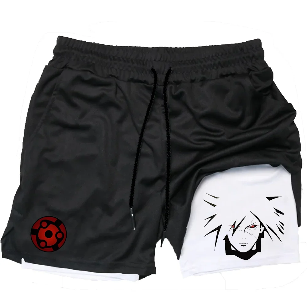 2-in-1 Gym Shorts – Shinobi Style, Naruto - Eden of Clothes