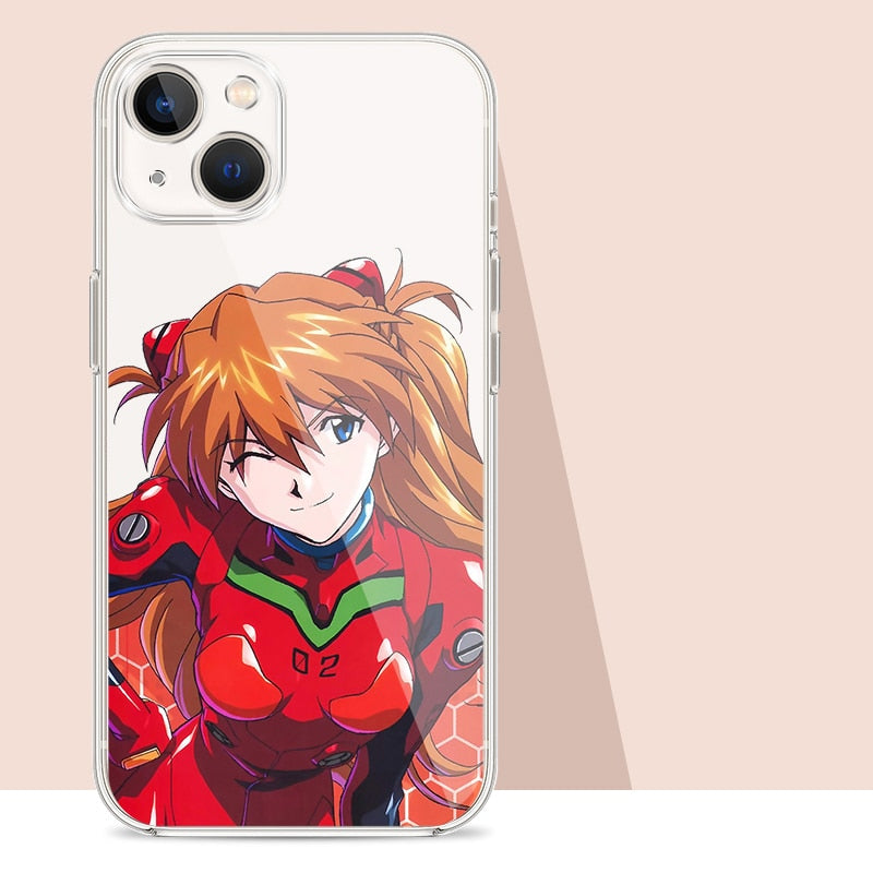 Clear iPhone Case – Neon Genesis Evangelion Design - Eden of Clothes