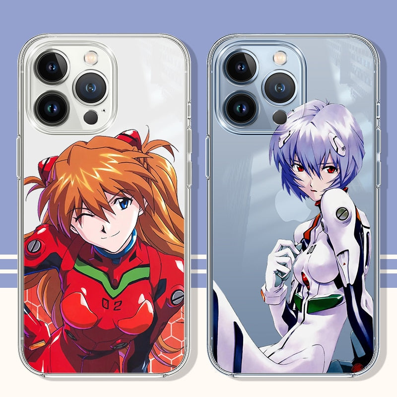 Clear iPhone Case – Neon Genesis Evangelion Design - Eden of Clothes