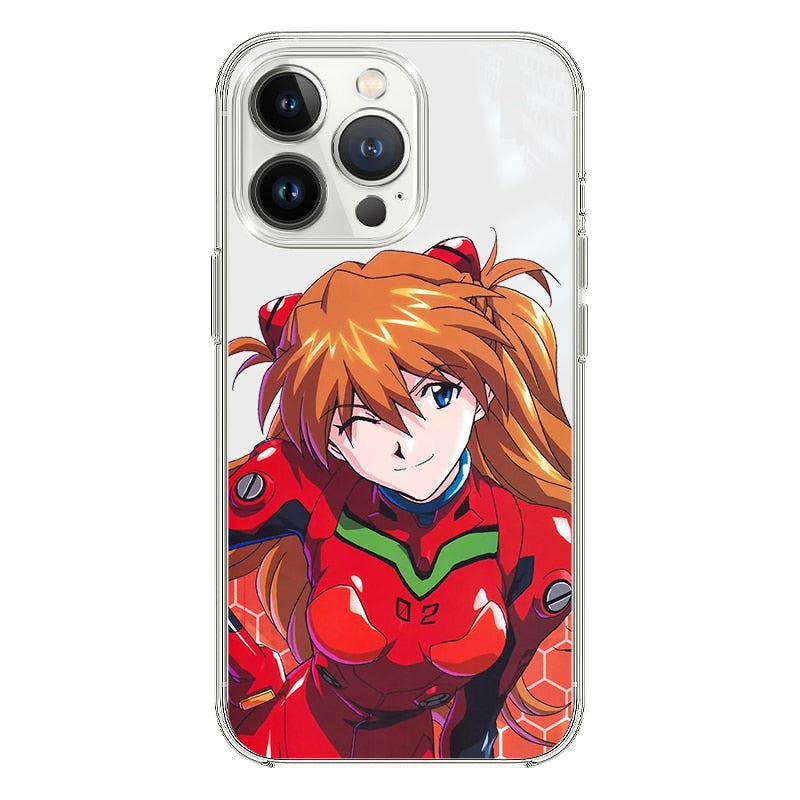 Clear iPhone Case – Neon Genesis Evangelion Design - Eden of Clothes