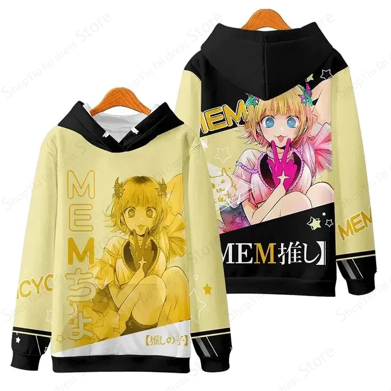 Oshi No Ko Hoodie – Oversized, Fashion Style - Eden of Clothes