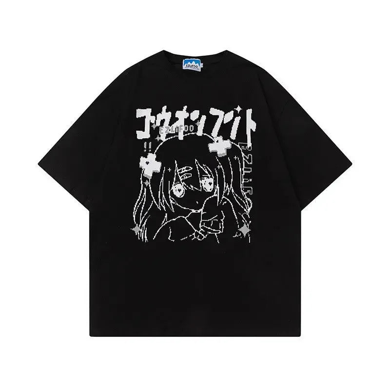 Oversized Anime T-shirts - Eden of Clothes