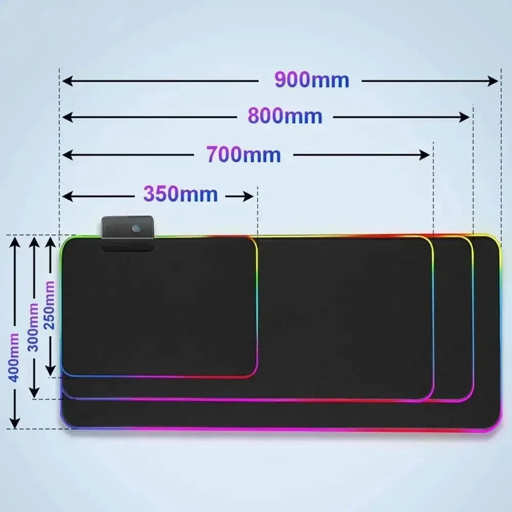 RGB Mouse Mat – Vibrant Colors, League of Legends - Eden of Clothes