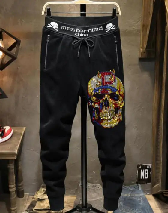 Pants – Rhinestones Skull, Anime - Eden of Clothes