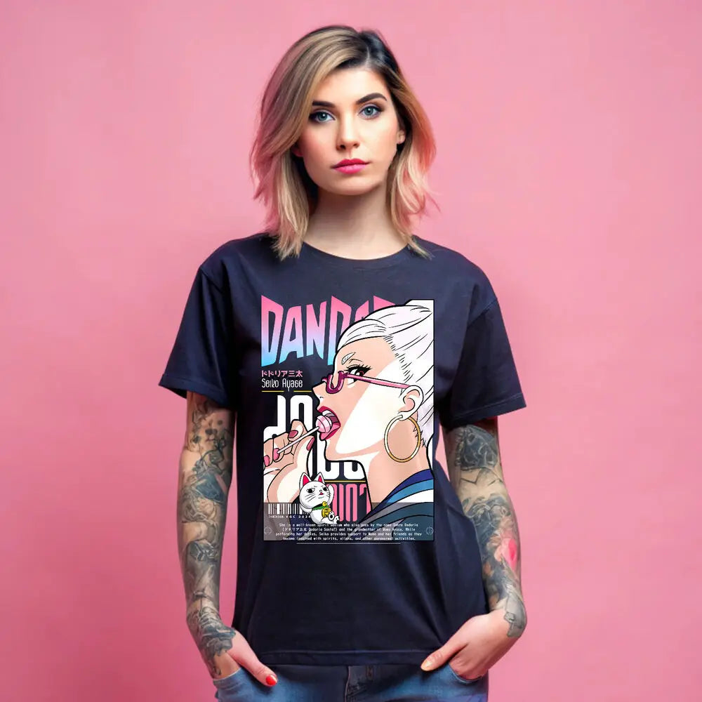 Seiko Ayase T-Shirt – Playful Style, Dandadan - Eden of Clothes