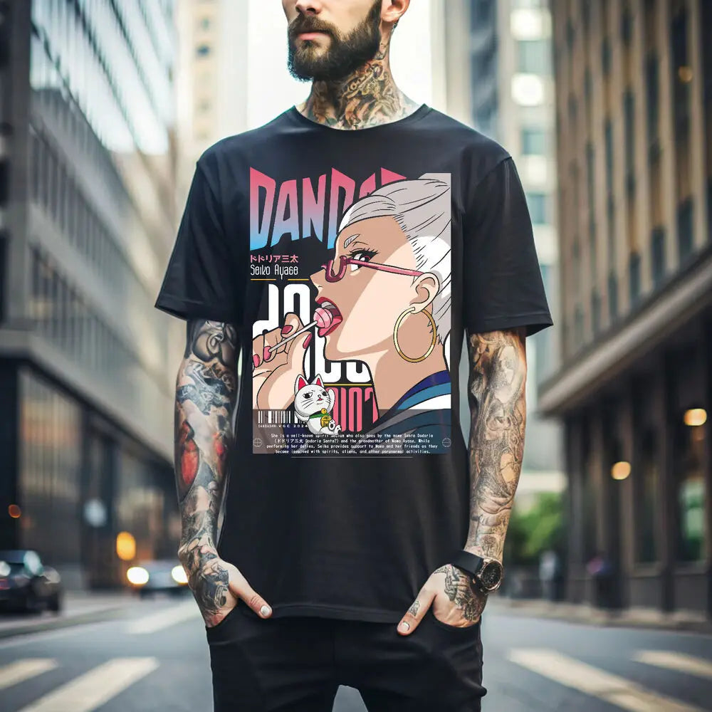 Seiko Ayase T-Shirt – Playful Style, Dandadan - Eden of Clothes