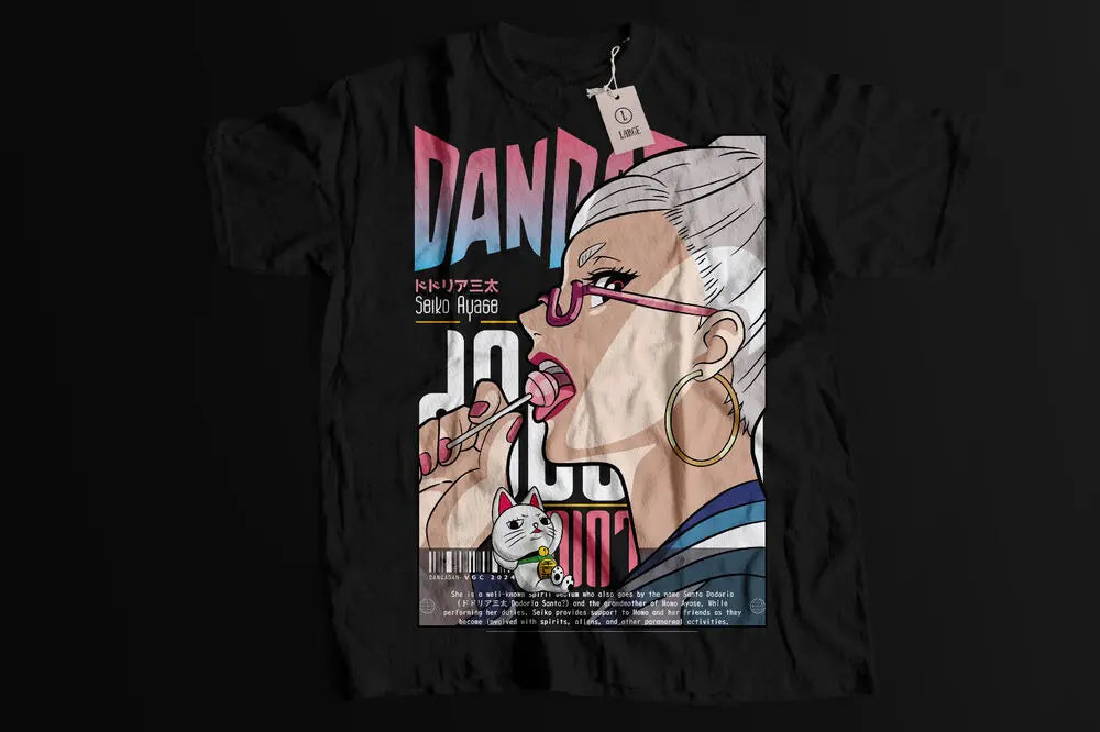 Seiko Ayase T-Shirt – Playful Style, Dandadan - Eden of Clothes