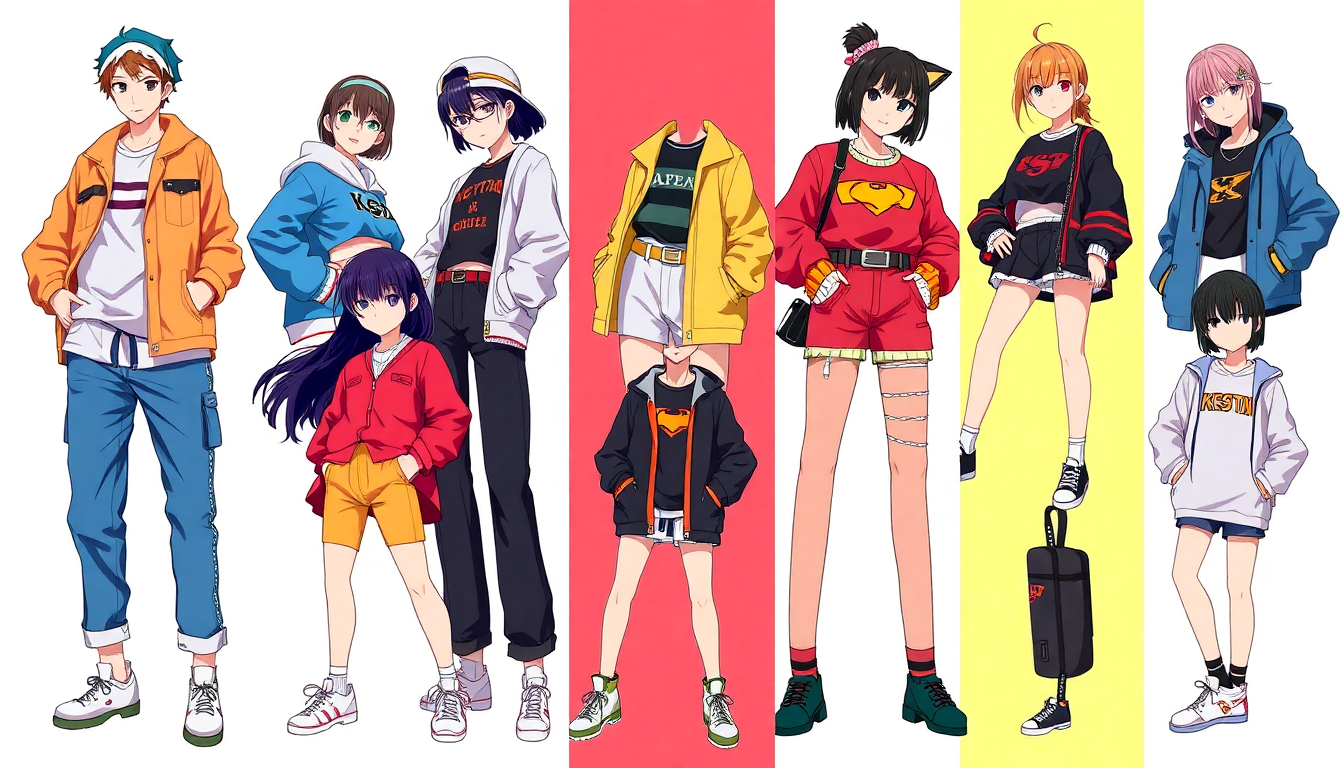 10 Iconic Anime Outfits You Can Incorporate into Your Everyday Wardrobe - Eden of Clothes