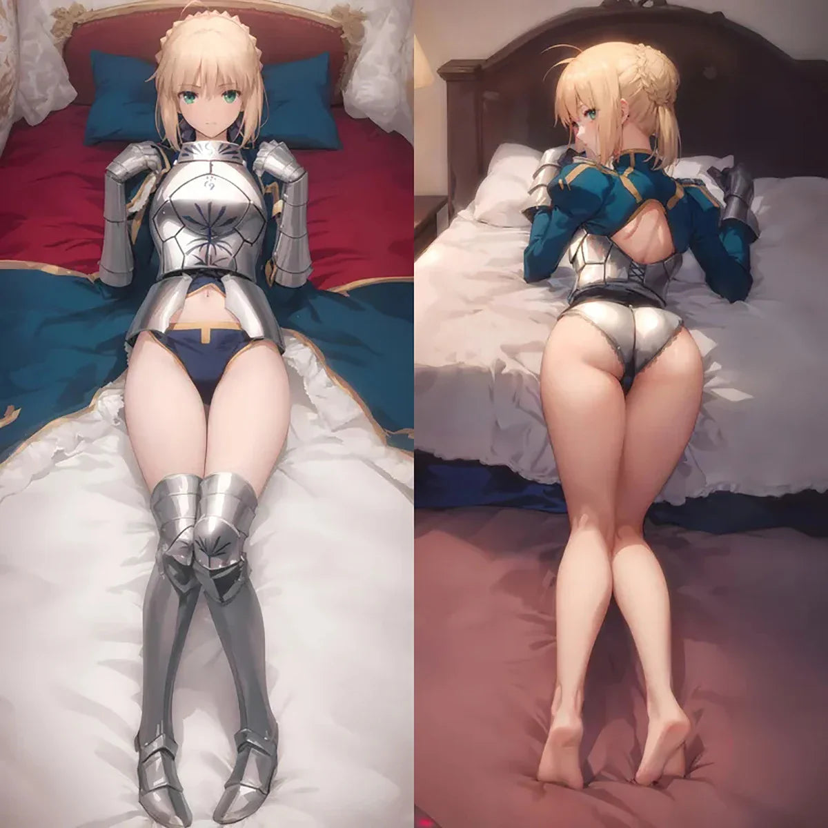 50x180cm Anime Fate FGO Saber Alter Cosplay Dakimakura PillowCase Hugging Body Prop Pillow Cover