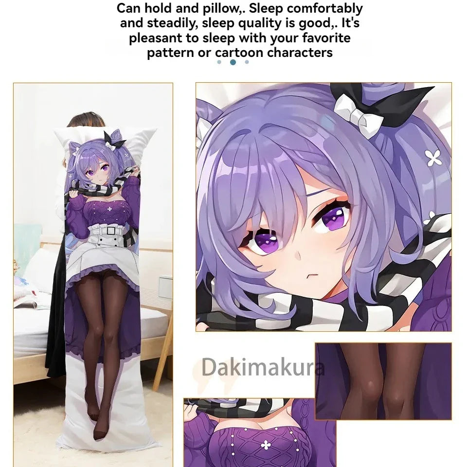 50x180cm Anime Fate FGO Saber Alter Cosplay Dakimakura PillowCase Hugging Body Prop Pillow Cover