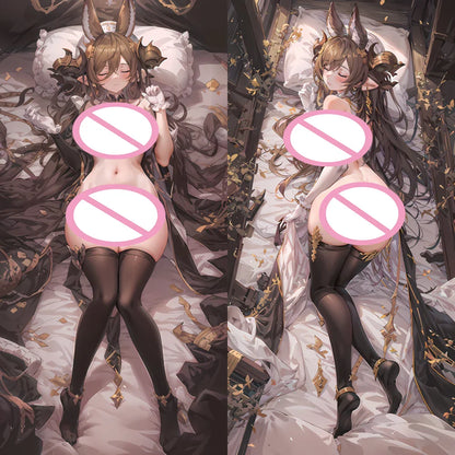 50x180cm Anime Granblue Fantasy Galleon Cosplay Dakimakura PillowCase Hugging Body Prop Pillow Cover - B / 2WAY 40x120cm