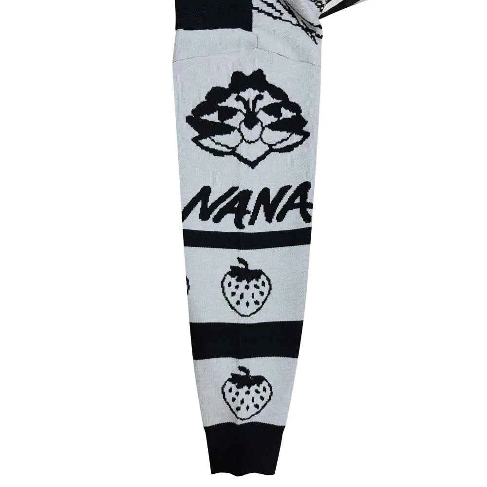 Japanese Style Harajuku Oversized Sweater Anime Girl Vintage Knitted Sweater Pullover Winter Keep Warm Long Sleeves Streetwear