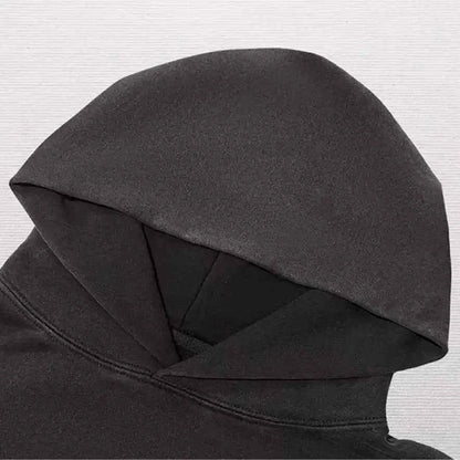 Spring and Autumn animation attack Titan pure cotton hoodie hip hop long sleeve casual street clothing acid-washed sweatshirt