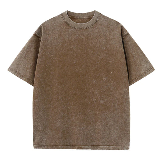 American Washed T-Shirt – Vintage Style, Casual Everyday Wear - Eden of Clothes