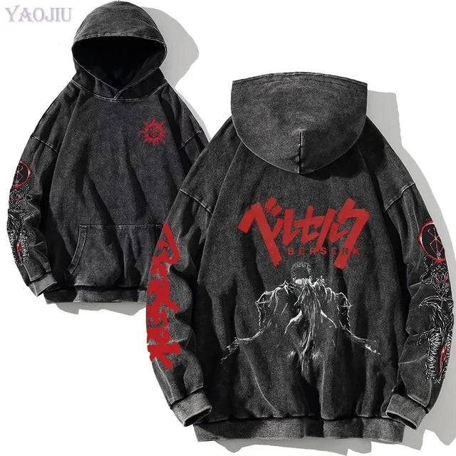 Guts Hoodie – Washed, Berserk Eden of Clothes 