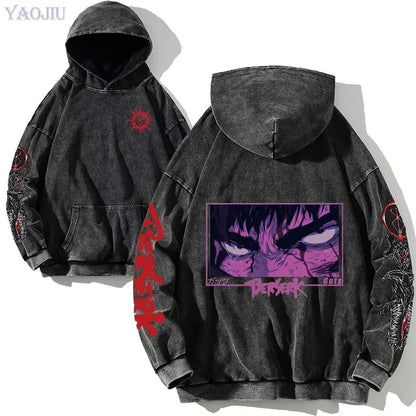 Guts Hoodie – Washed, Berserk Eden of Clothes 