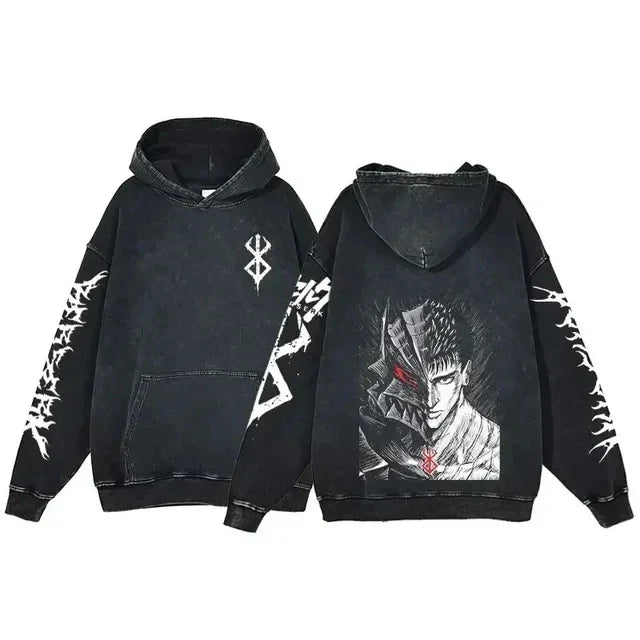 Guts Hoodie – Washed, Berserk Eden of Clothes 