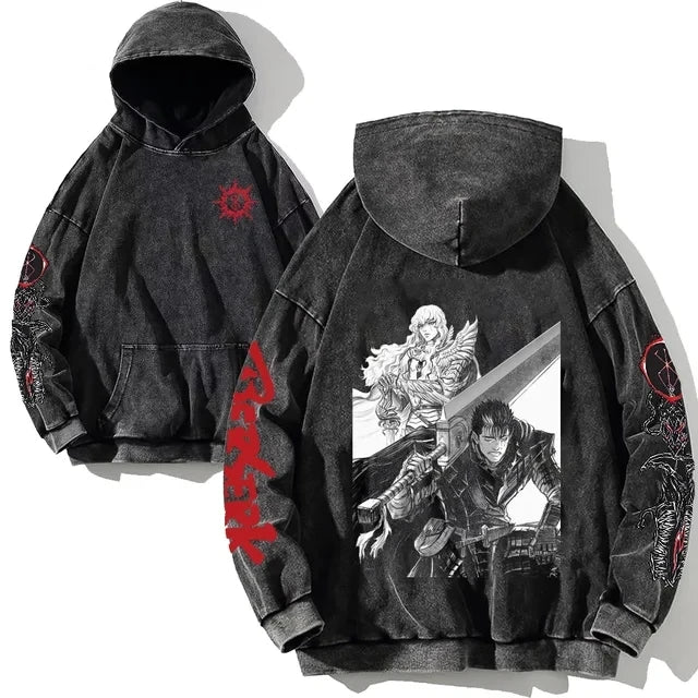 Guts Hoodie – Washed, Berserk Eden of Clothes 