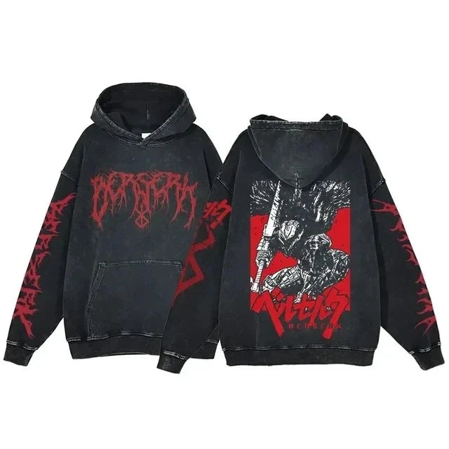 Guts Hoodie – Washed, Berserk Eden of Clothes 