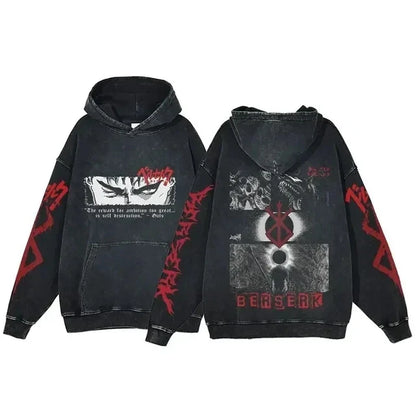 Guts Hoodie – Washed, Berserk Eden of Clothes 