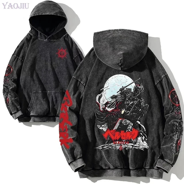 Guts Hoodie – Washed, Berserk Eden of Clothes 