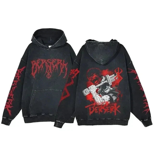 Guts Hoodie – Washed, Berserk Eden of Clothes 