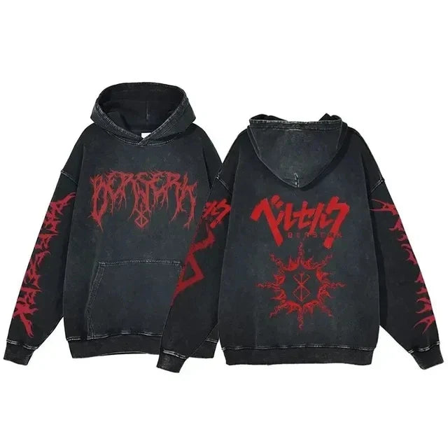 Guts Hoodie – Washed, Berserk Eden of Clothes 