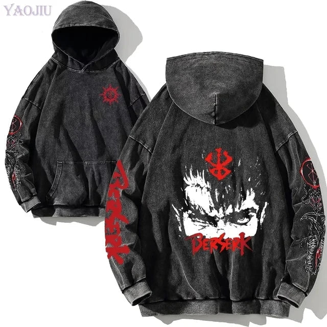 Guts Hoodie – Washed, Berserk Eden of Clothes 