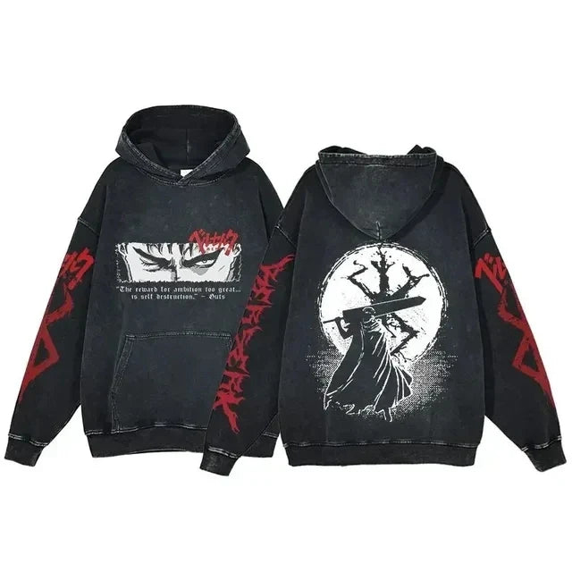 Guts Hoodie – Washed, Berserk Eden of Clothes 