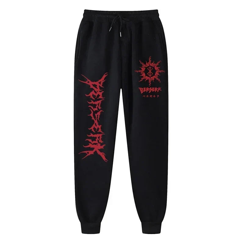 Berserk Sweatpants – Unisex, Anime Style, Guts Design Eden of Clothes 