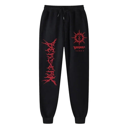 Berserk Sweatpants – Unisex, Anime Style, Guts Design Eden of Clothes 