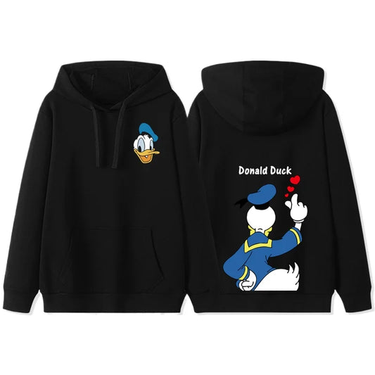 Mickey Mouse & Donald Duck Hoodie – Cartoon Design, Disney - Eden of Clothes