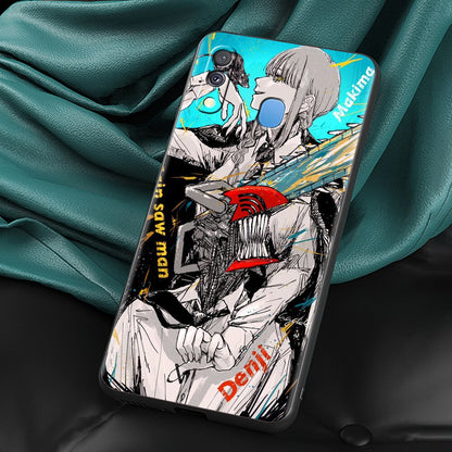 Anime Chainsaw Man Silicone Case For Samsung Galaxy phone case Samsung 