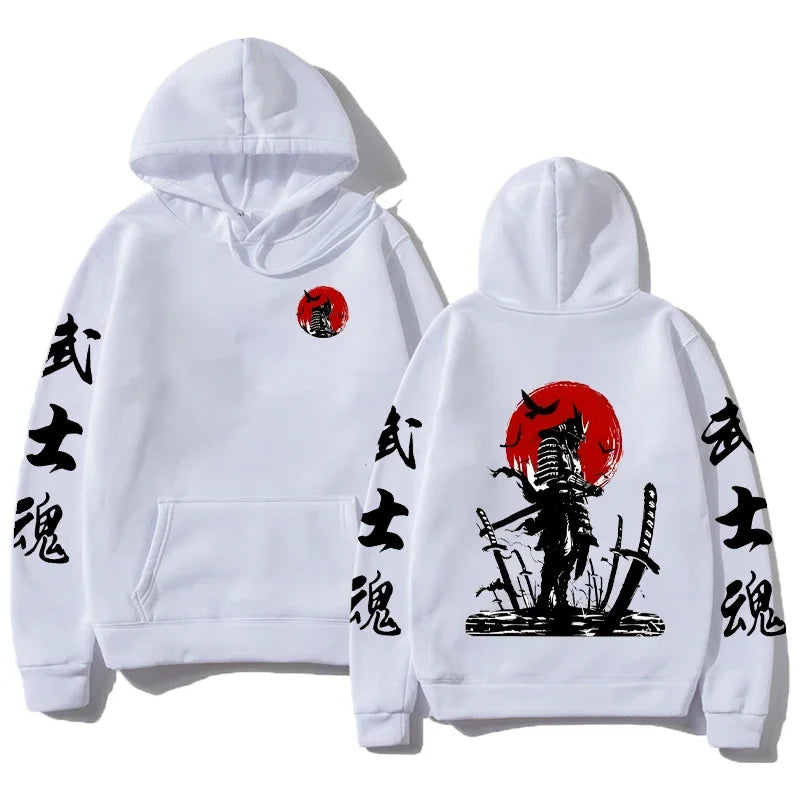 Dark Samurai Hoodie – Japanese Design, Anime Eden of Clothes 