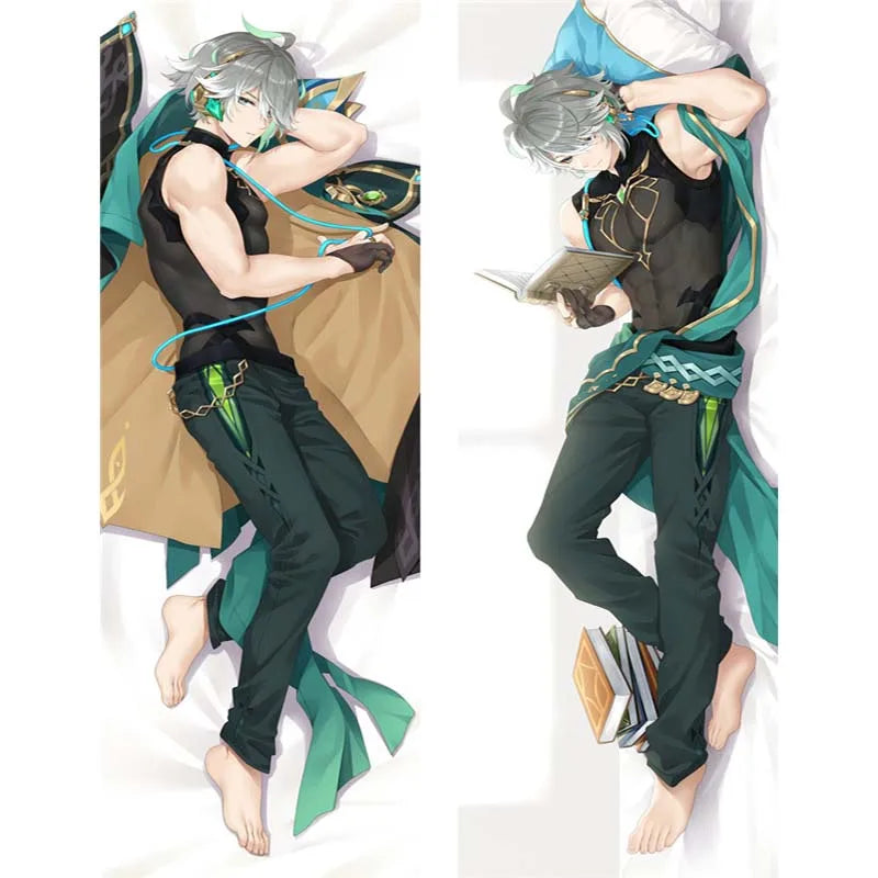 Anime Game Genshin Impact Dakimakura Cover - Pillowcase No.3 / 120X40cm Pillowcase - Pillows