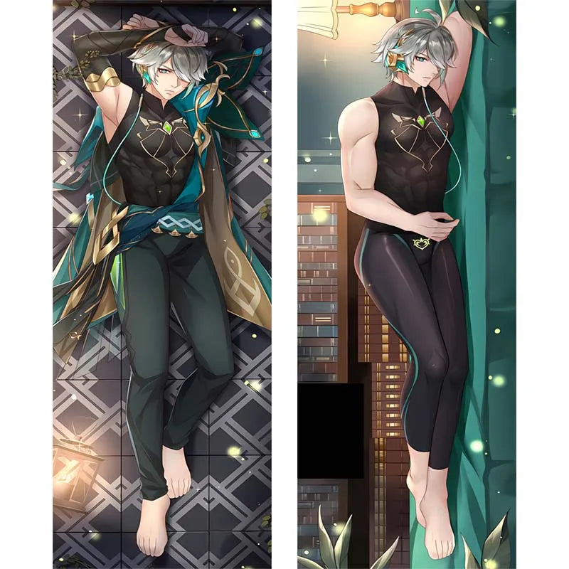 Anime Game Genshin Impact Dakimakura Cover - Pillowcase No.4 / 160X50cm Pillowcase - Pillows