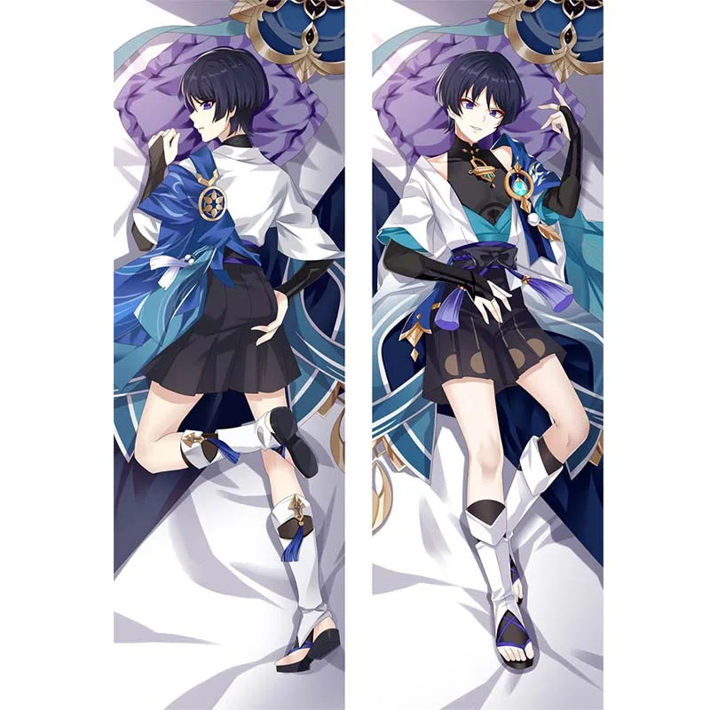 Anime Game Genshin Impact Dakimakura Cover - Pillowcase No.6 1 / 160X50cm Pillowcase - Pillows