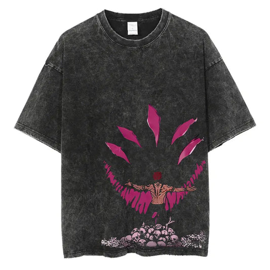 Harajuku Summer T-shirt – Urban Aesthetic, Anime Style - Eden of Clothes