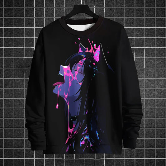 Anime Printed Long Sleeve - Eden of Clothes