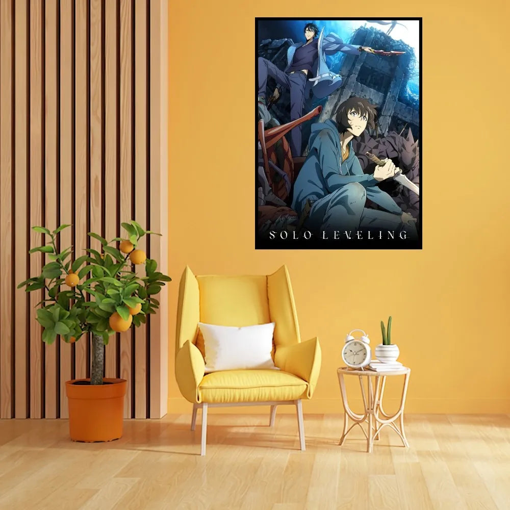 Solo Leveling Poster – Dynamic Wall Art for Anime Fans Eden of Clothes 