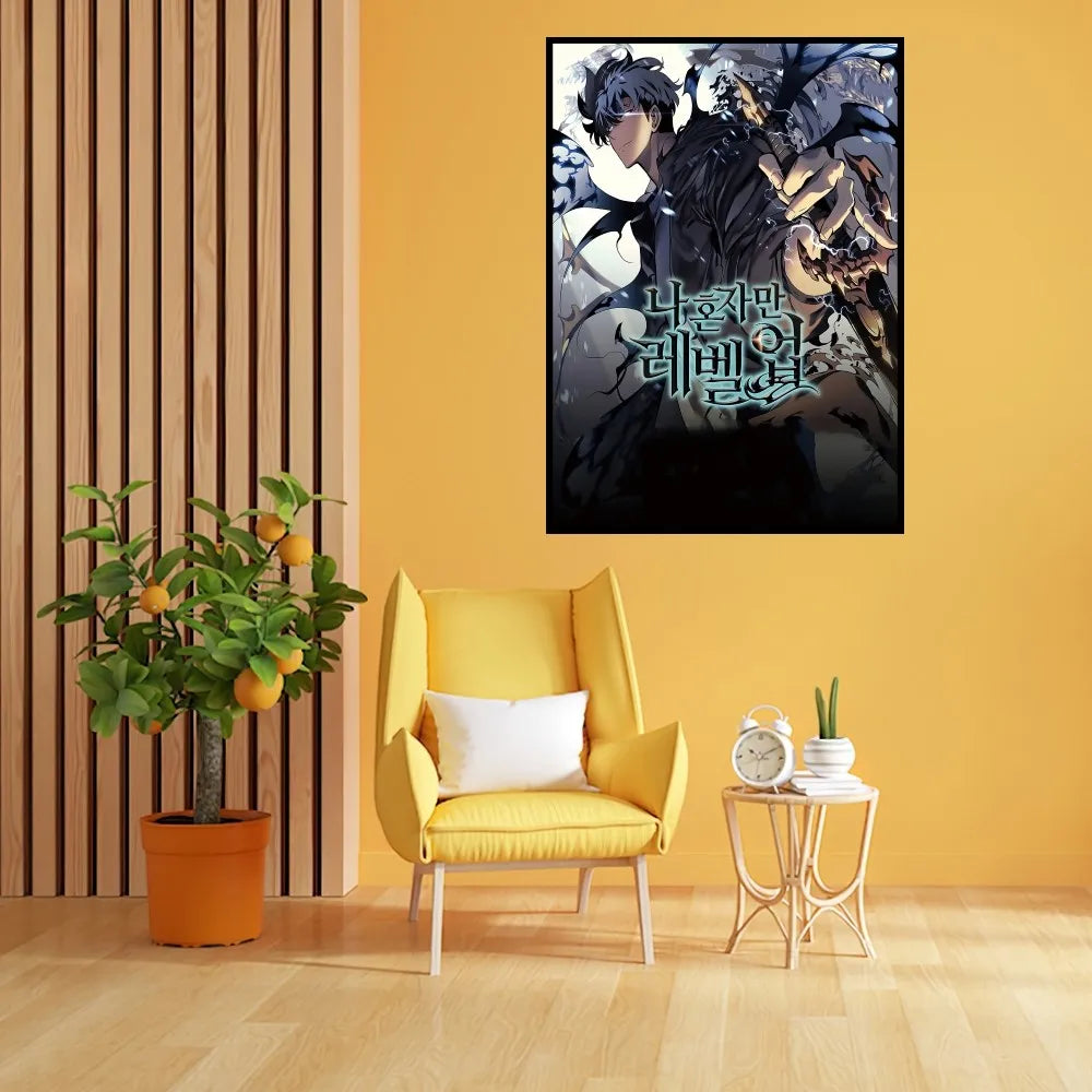 Solo Leveling Poster – Dynamic Wall Art for Anime Fans Eden of Clothes 