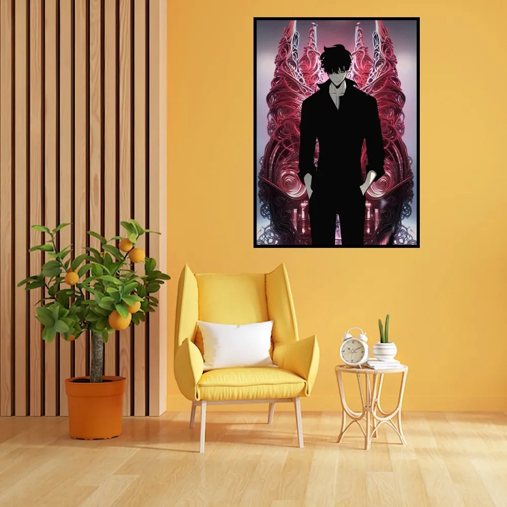 Solo Leveling Poster – Dynamic Wall Art for Anime Fans Eden of Clothes 