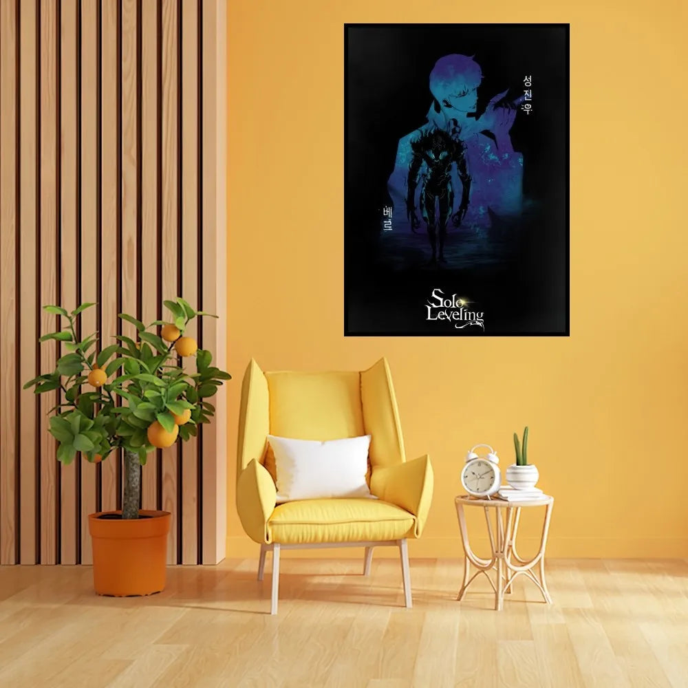 Solo Leveling Poster – Dynamic Wall Art for Anime Fans Eden of Clothes 